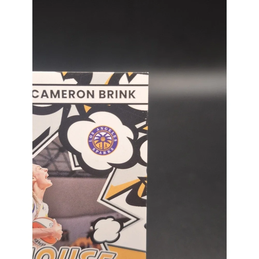 2025 Panini Donruss WNBA Cameron Brink #14 My House Purple Lazer /49 LA Sparks